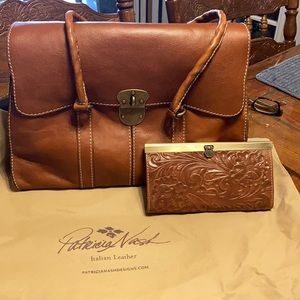 Patricia Nash large satchel